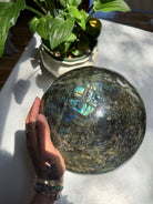 Large Labradorite Sphere from Madagascar Baltic Mermaid