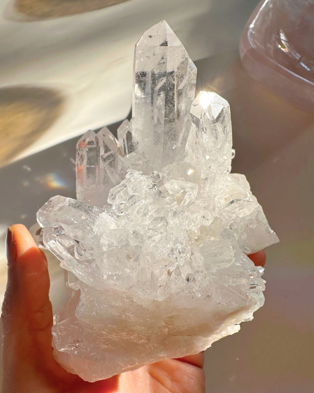Clear Quartz Cluster - Baltic Mermaid