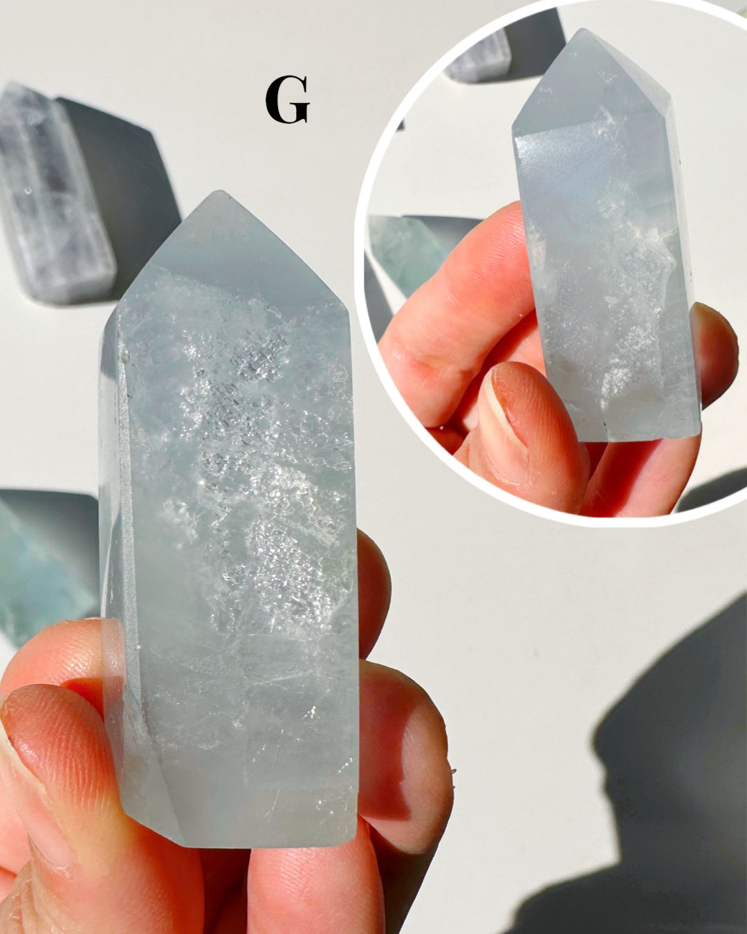 Fluorite Obelisks - Small - Baltic Mermaid