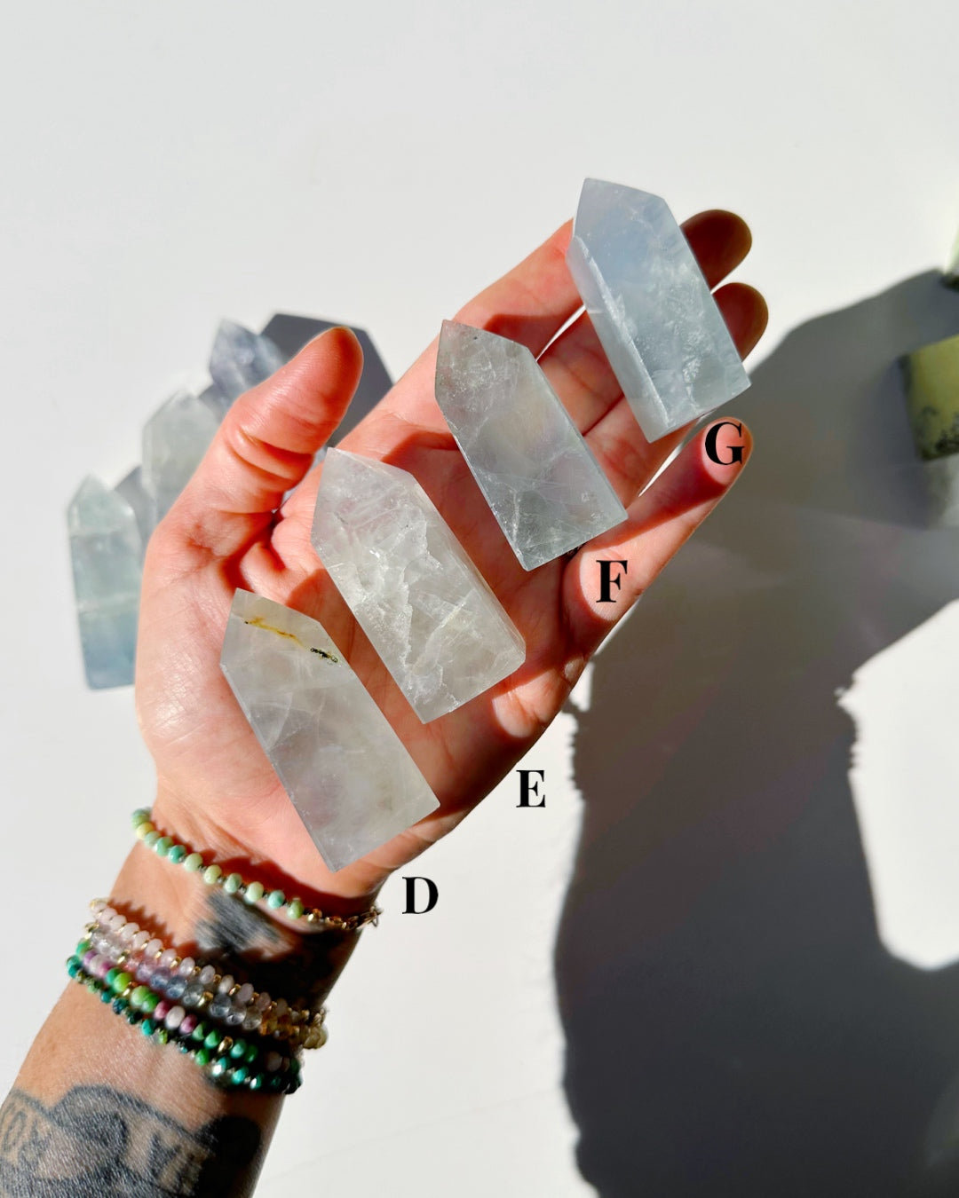 Fluorite Obelisks - Small - Baltic Mermaid