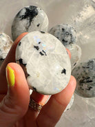 Rainbow Moonstone Palm Stones - Baltic Mermaid