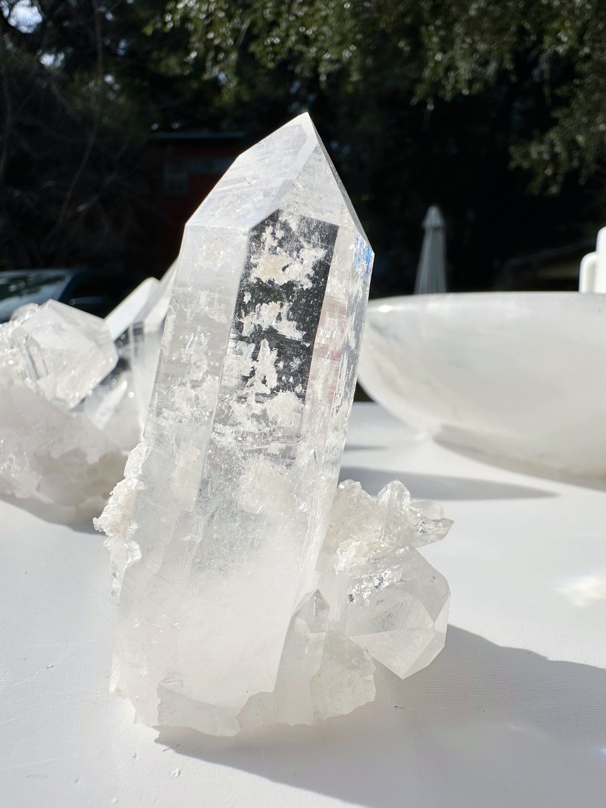 Arkansas Quartz Point E - Super Clear