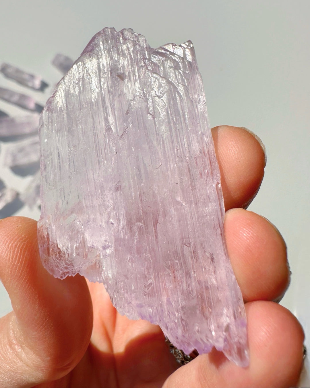 Bi Color Kunzite Crystal, Natural Kunzite, Pink Kunzite, Raw Kunzite, Kunzite for Sale, Healing Stone, Kunzite From Afghanistan orders 39 Gram