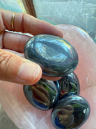 Hematite Palm Stones Baltic Mermaid