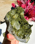 Epidote Quartz Cluster