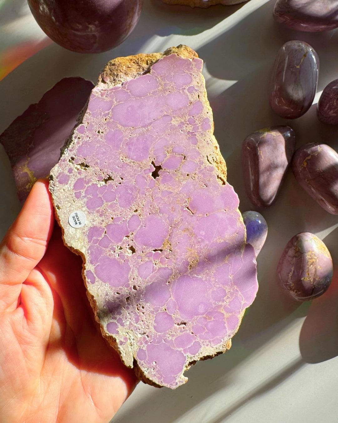 Phosphosiderite Slab - AAA - Baltic Mermaid