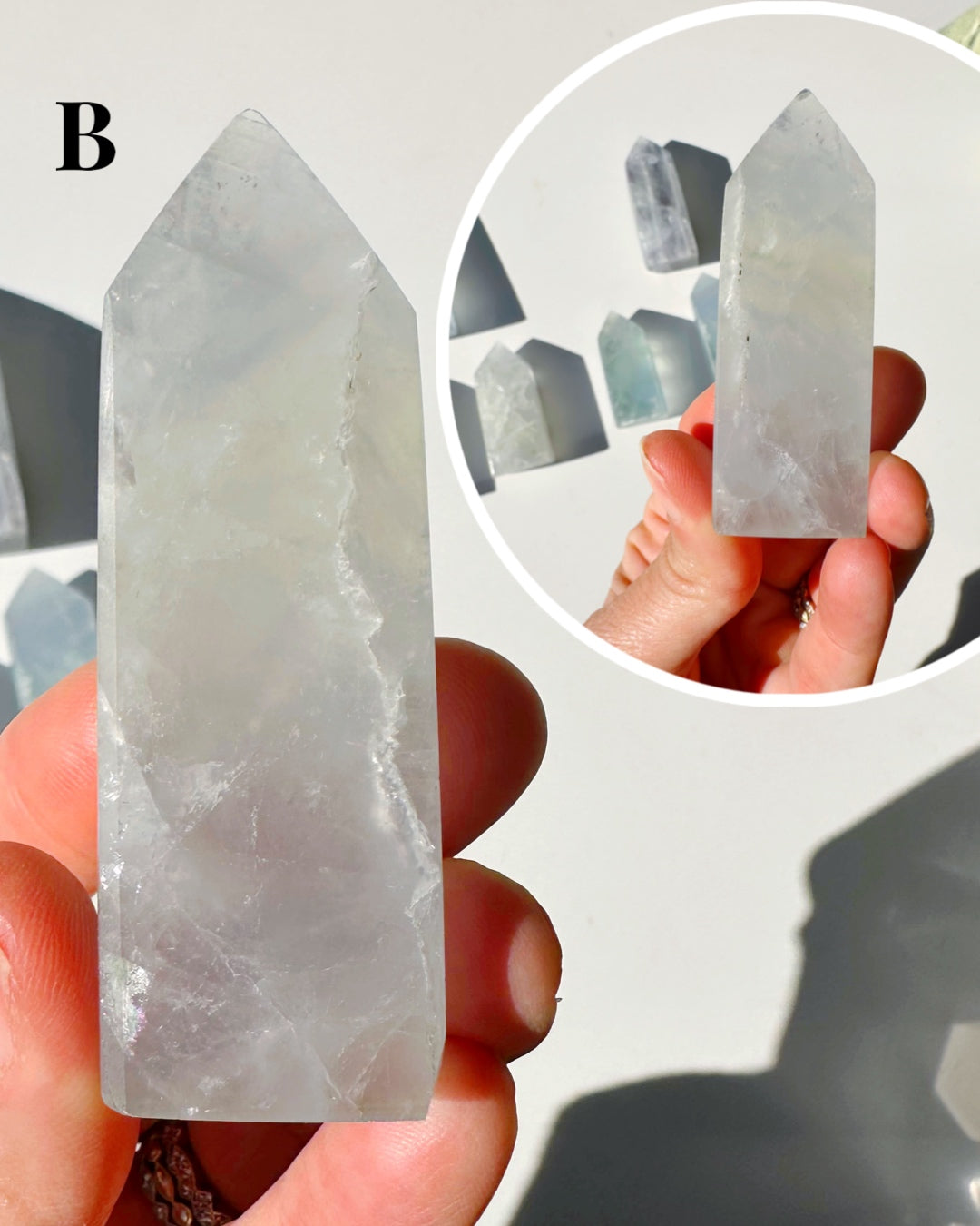 Fluorite Obelisks - Small - Baltic Mermaid