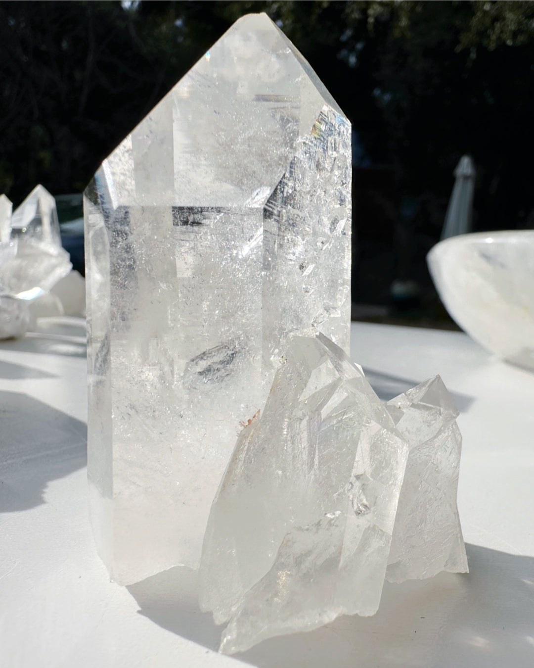 Arkansas Quartz Point A - Super Clear