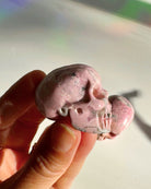 Rhodonite Skull - Baltic Mermaid
