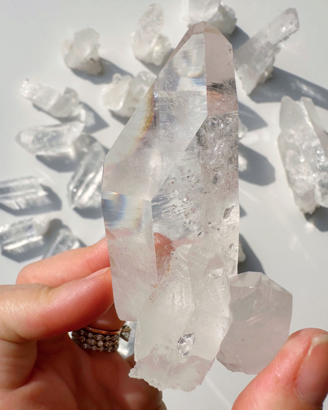 Arkansas Quartz Point A - Super Clear