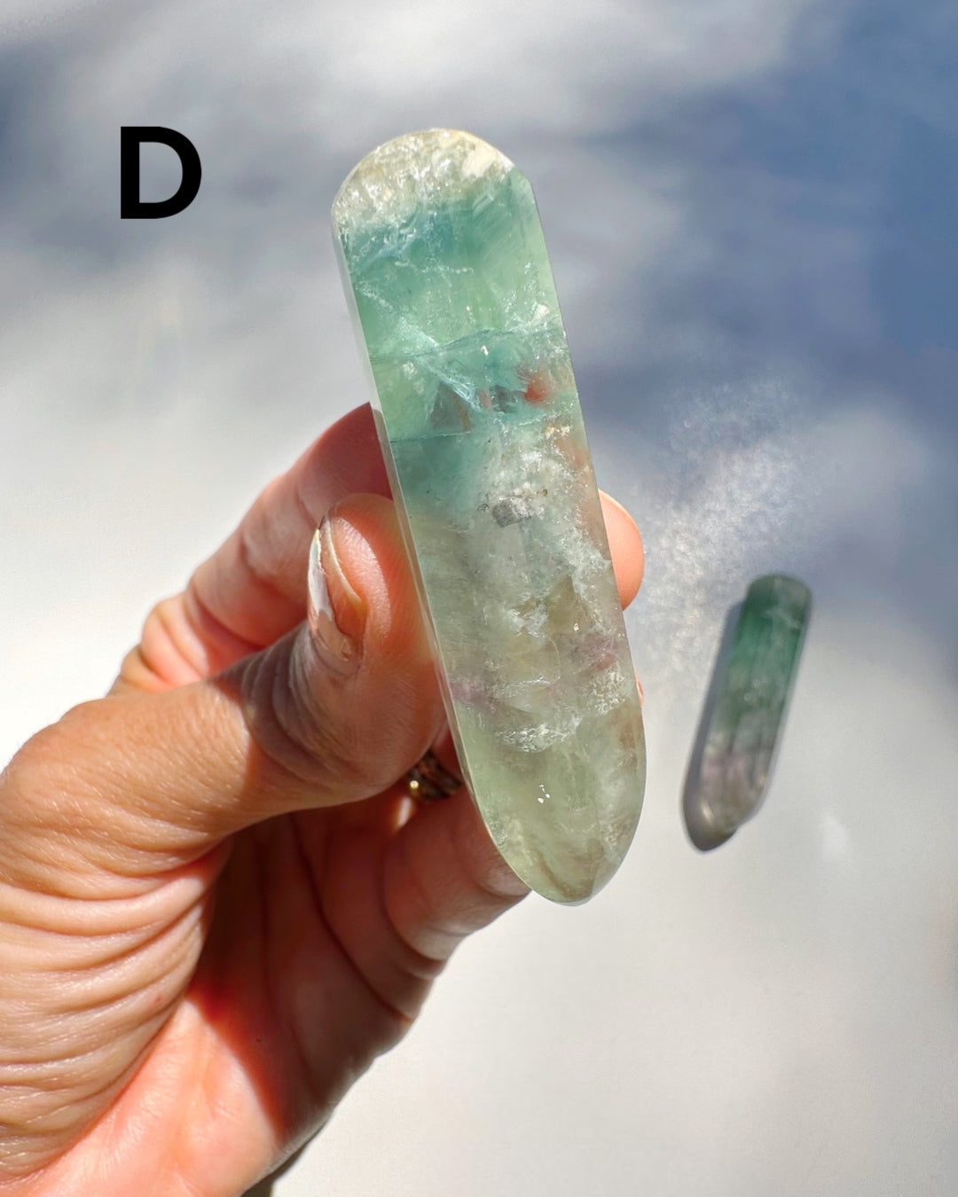 Fluorite Massage Wands - Baltic Mermaid