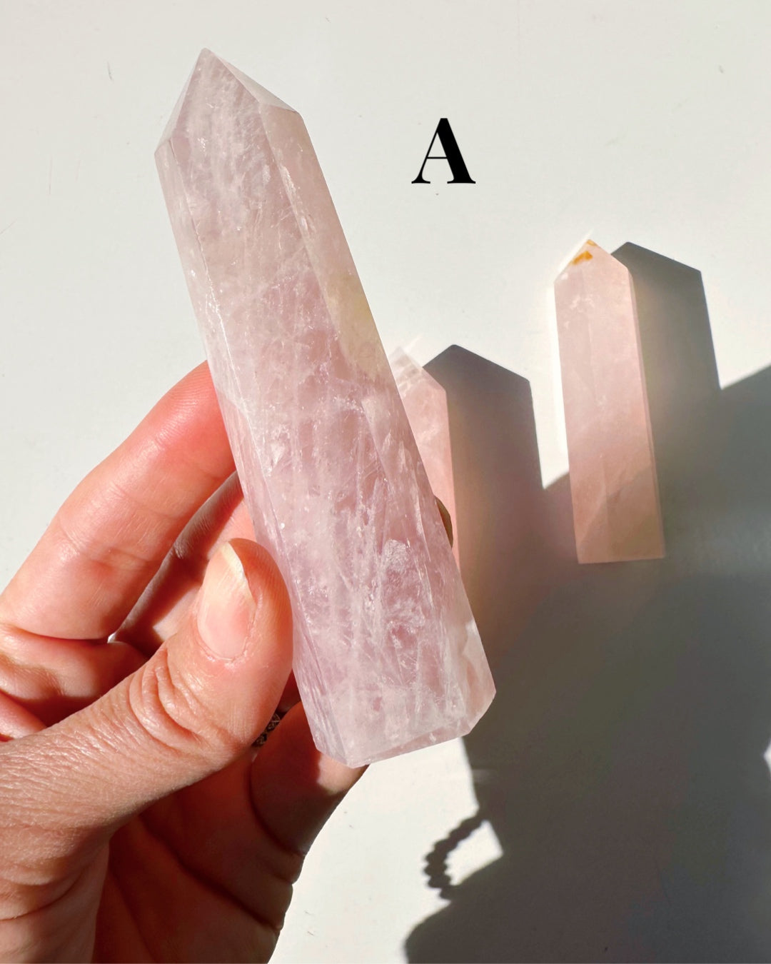 Rose Quartz Towers - Small - Baltic Mermaid