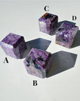 Charoite Cubes