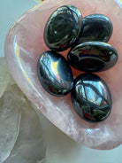 Hematite Palm Stones Baltic Mermaid