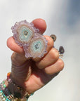 Amethyst Stalactite Slice E