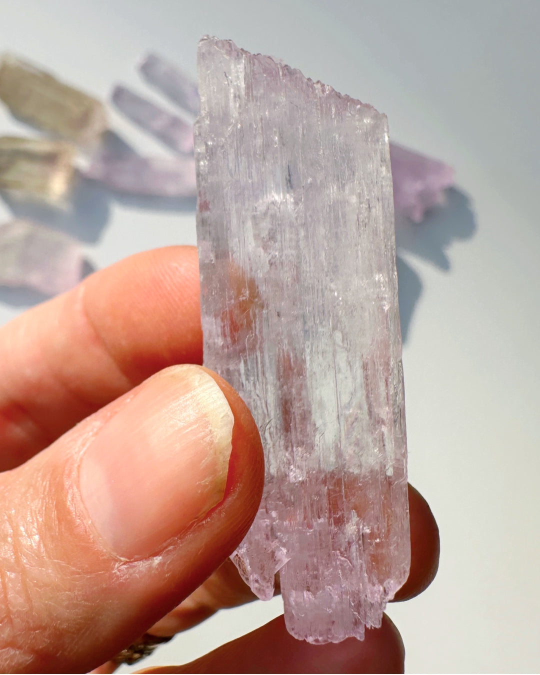 Raw Kunzite - Baltic Mermaid