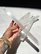Selenite Wand - Large Baltic Mermaid