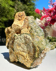 Epidote Quartz Cluster