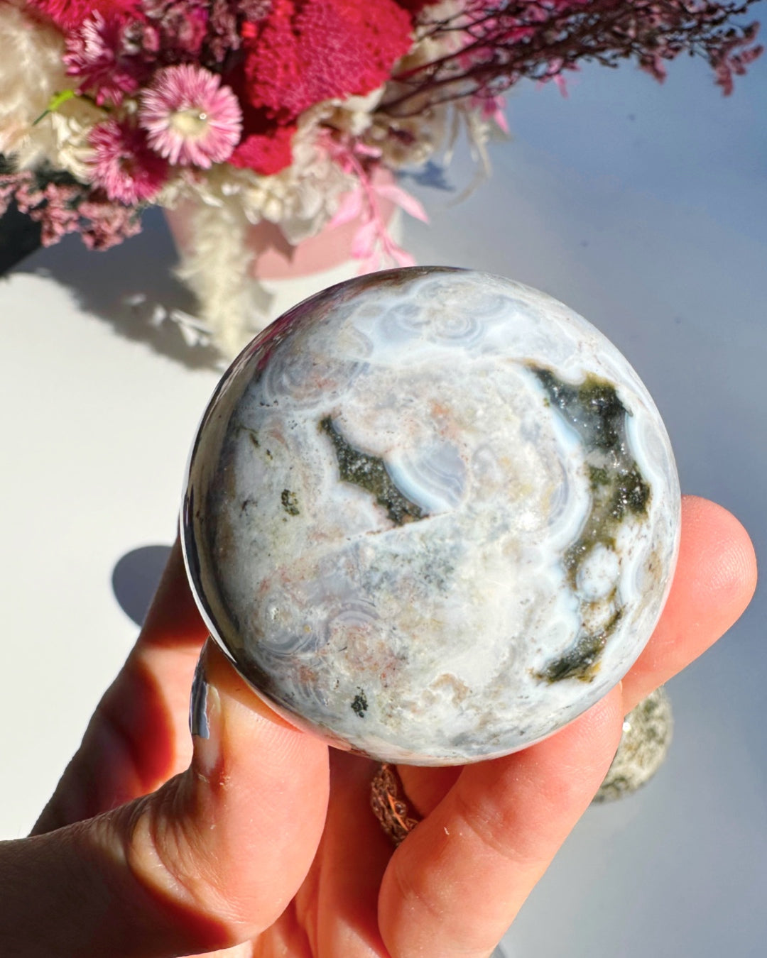 Ocean Jasper Sphere