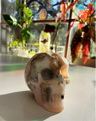 Pink Opal Skull - Baltic Mermaid