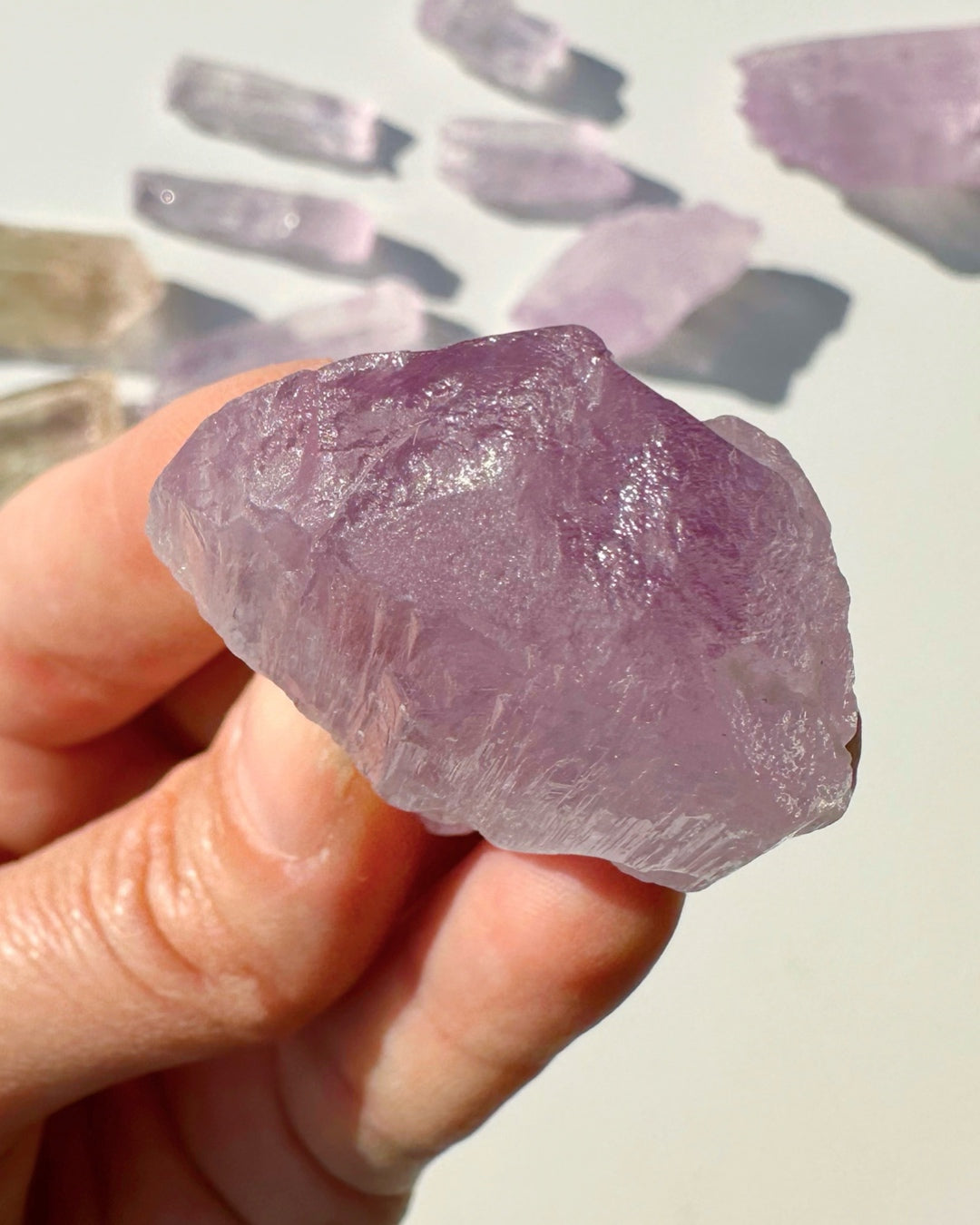Raw Kunzite - Baltic Mermaid