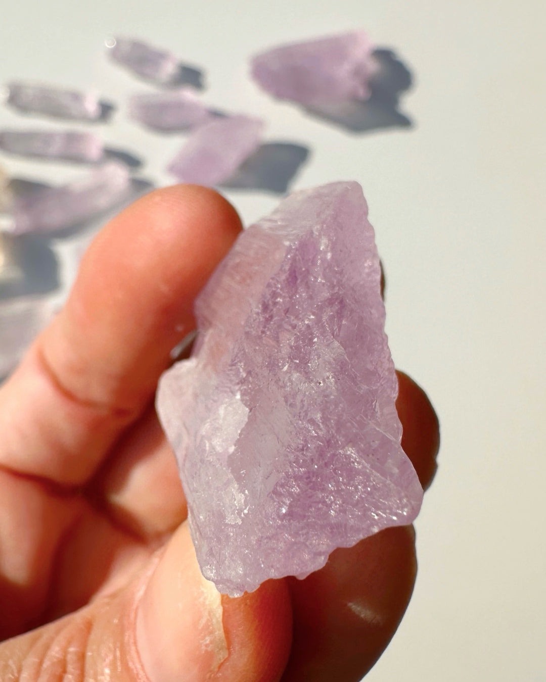 Raw Kunzite