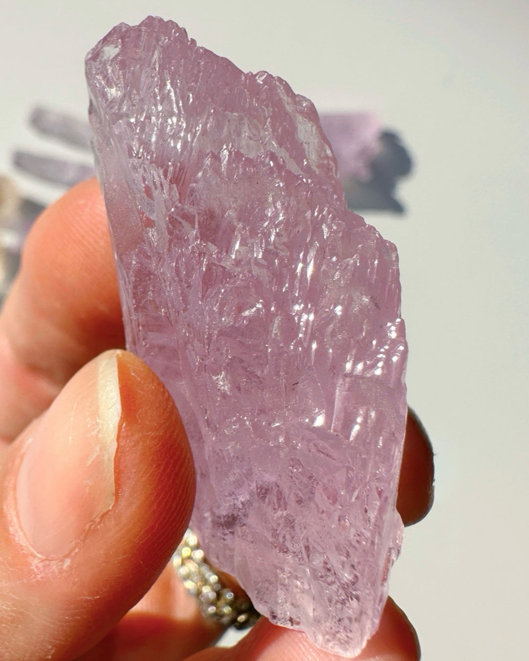 Raw Kunzite