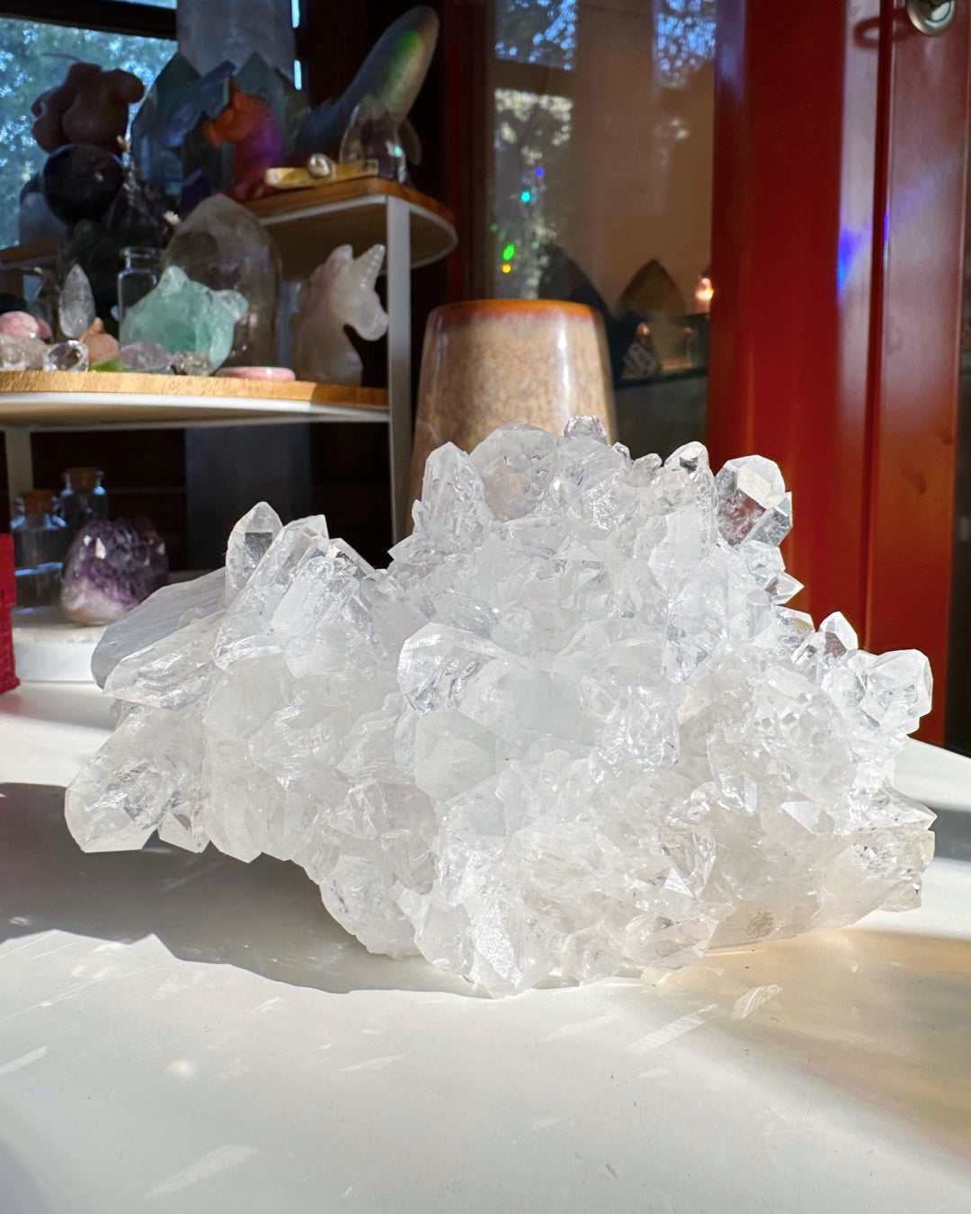 Clear Quartz Cluster