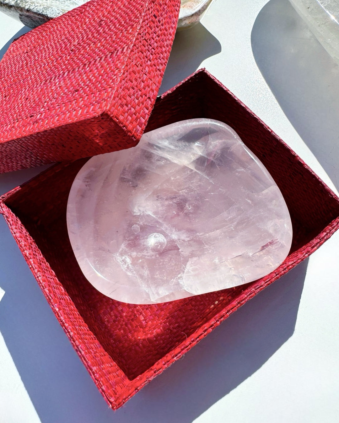 Rose Quartz Dish - Baltic Mermaid