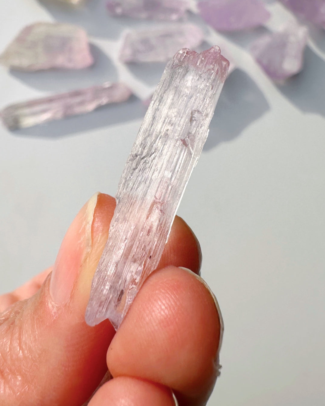 Raw Kunzite