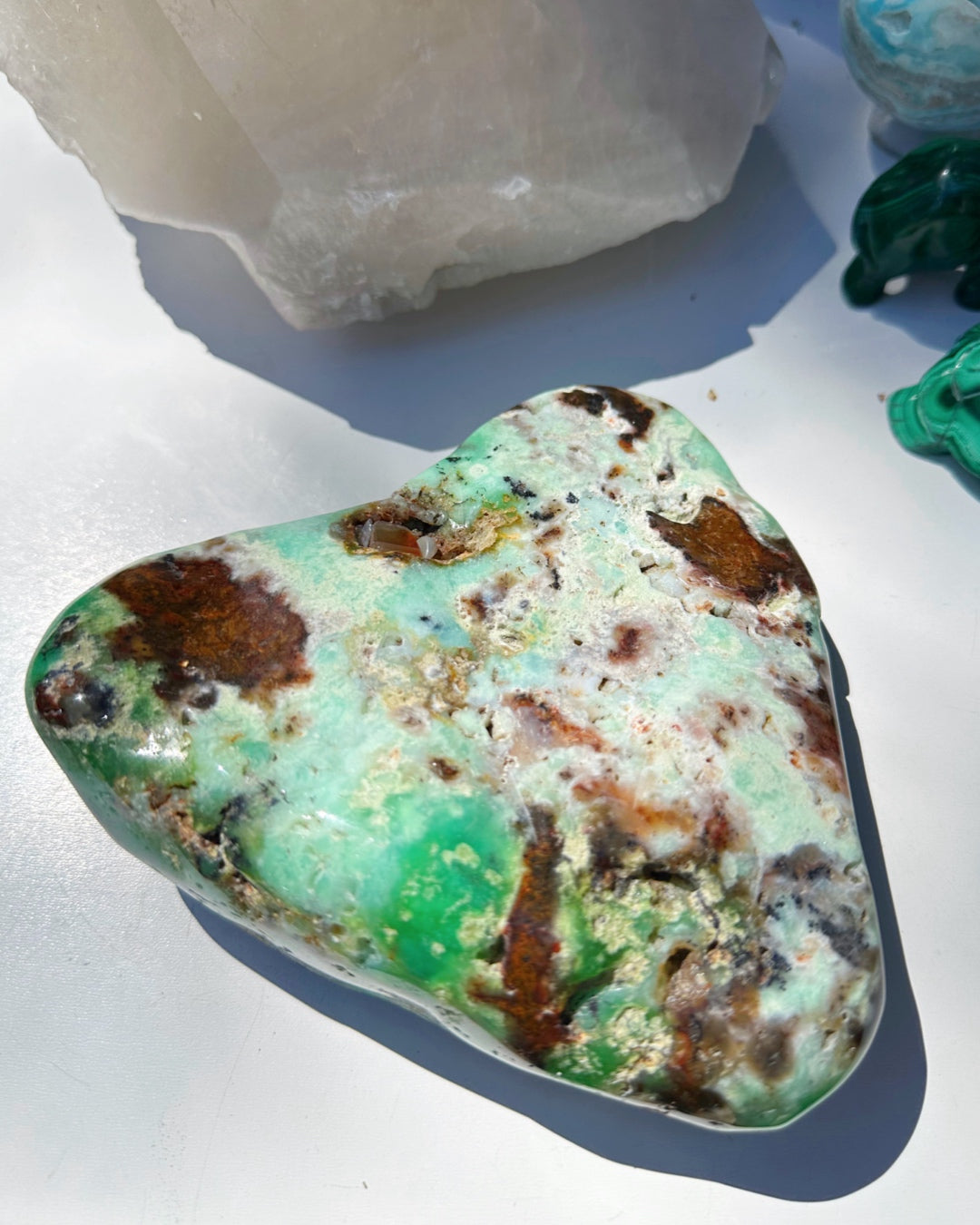 Chrysoprase Freeform - from Australian - Baltic Mermaid