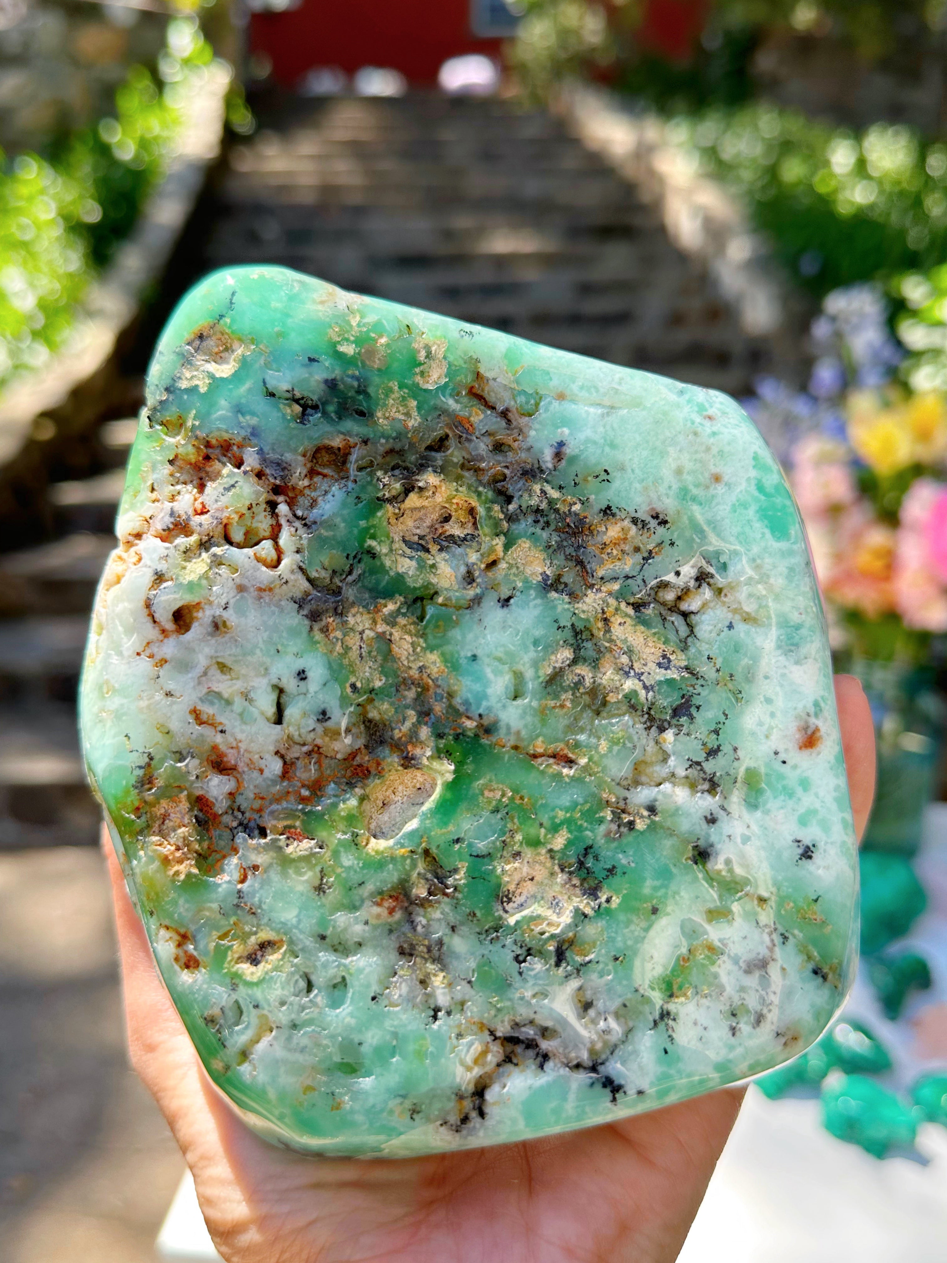 Chrysoprase Freeform - from Australian - Baltic Mermaid