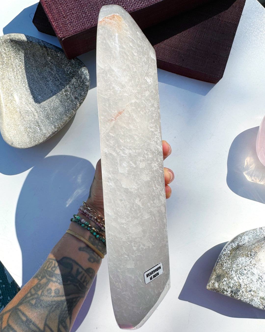 Light Smoky Quartz Dish - Baltic Mermaid