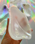 White Calcite Dish F - Baltic Mermaid