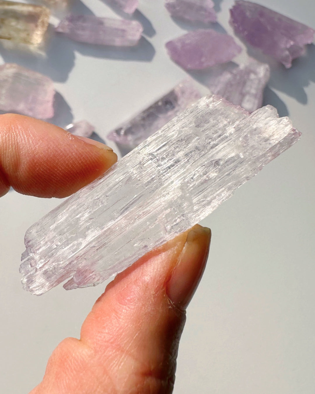 Raw Kunzite - Baltic Mermaid