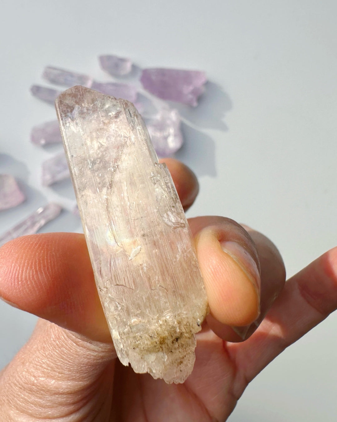 Raw Kunzite - Baltic Mermaid