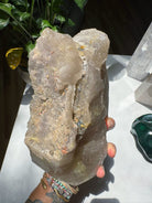 Large Rutilated Quartz Point from Brazil w/ Recordkeepers Baltic Mermaid