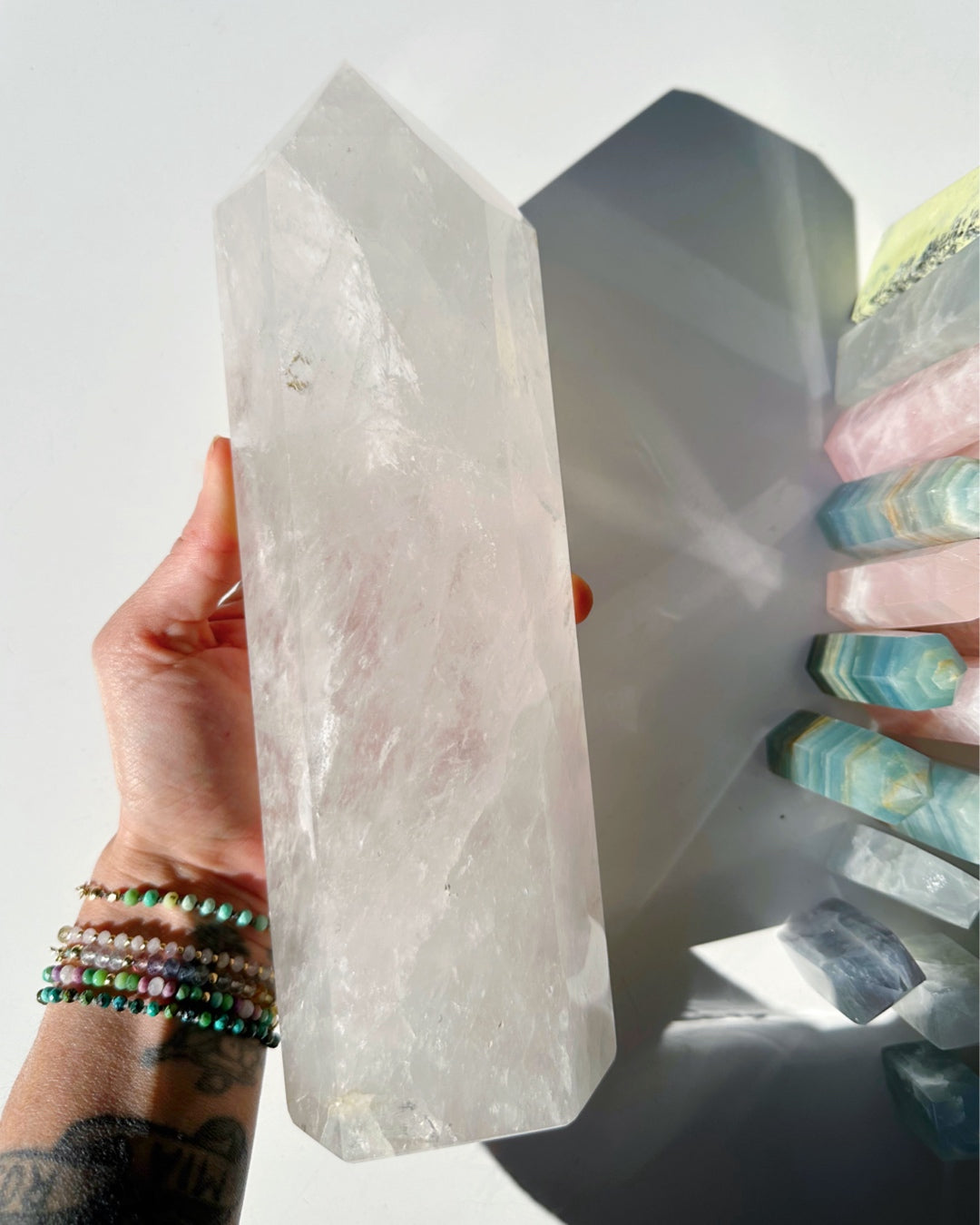 Large Quartz Tower - Baltic Mermaid