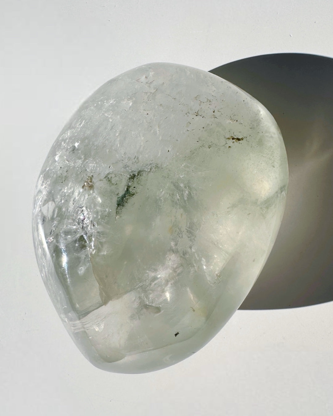 Clear Quartz Freeform w/ Chlorite Phantoms