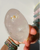 Quartz Freeform w/ Hematoid Inclusions - Baltic Mermaid