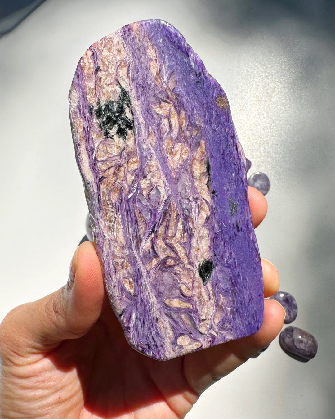 Charoite Slab - Baltic Mermaid