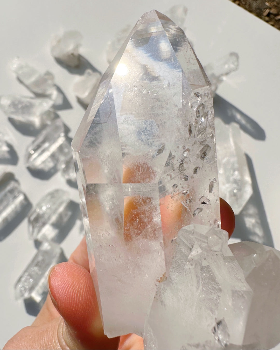 Arkansas Quartz Point A - Super Clear