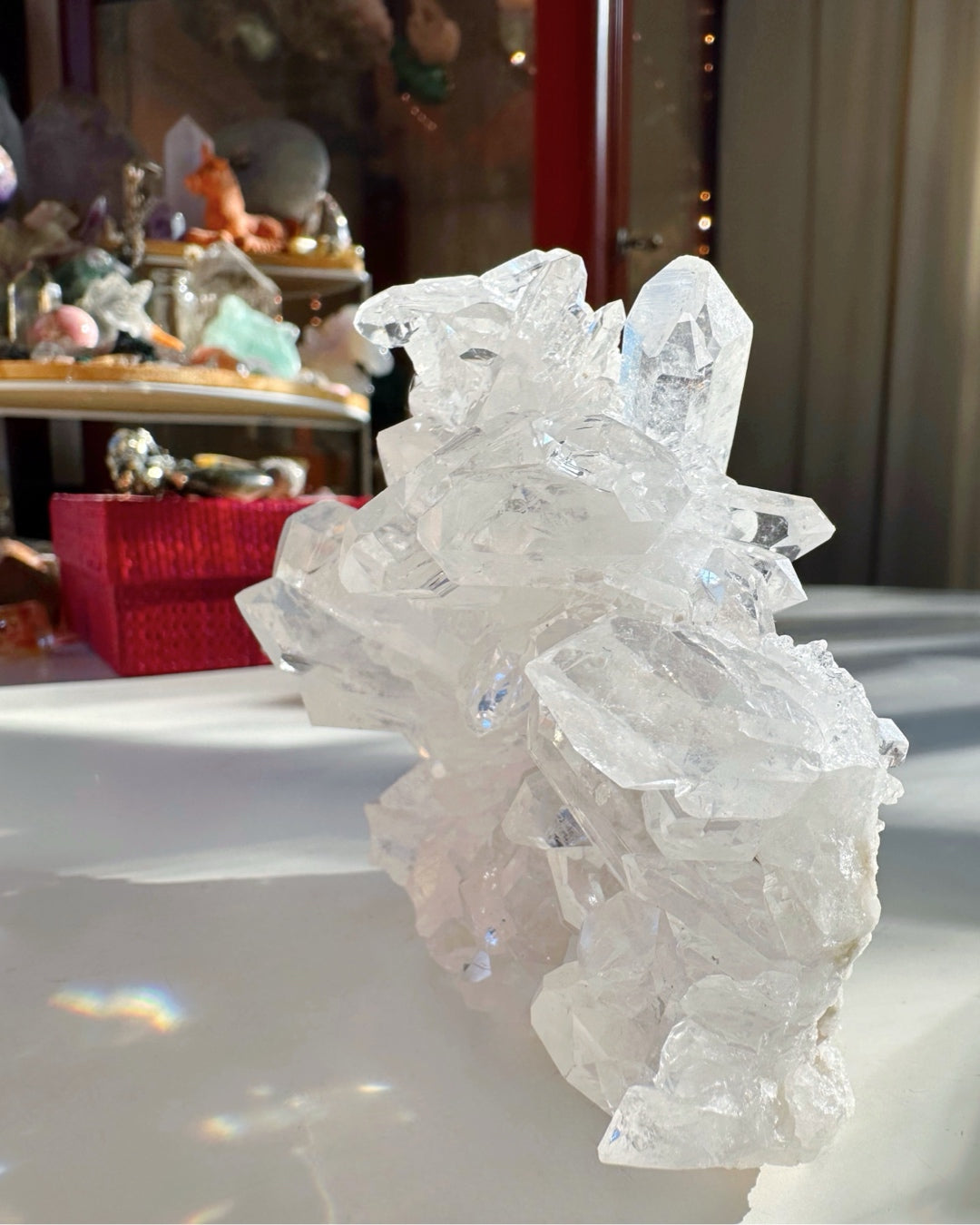 Clear Quartz Cluster - Baltic Mermaid