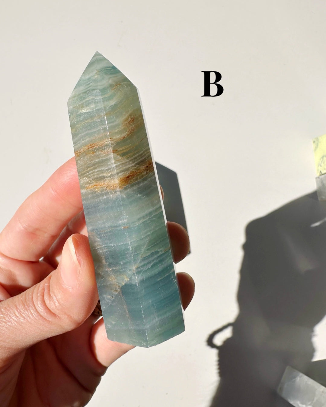 Blue Calcite Towers - Small - Baltic Mermaid