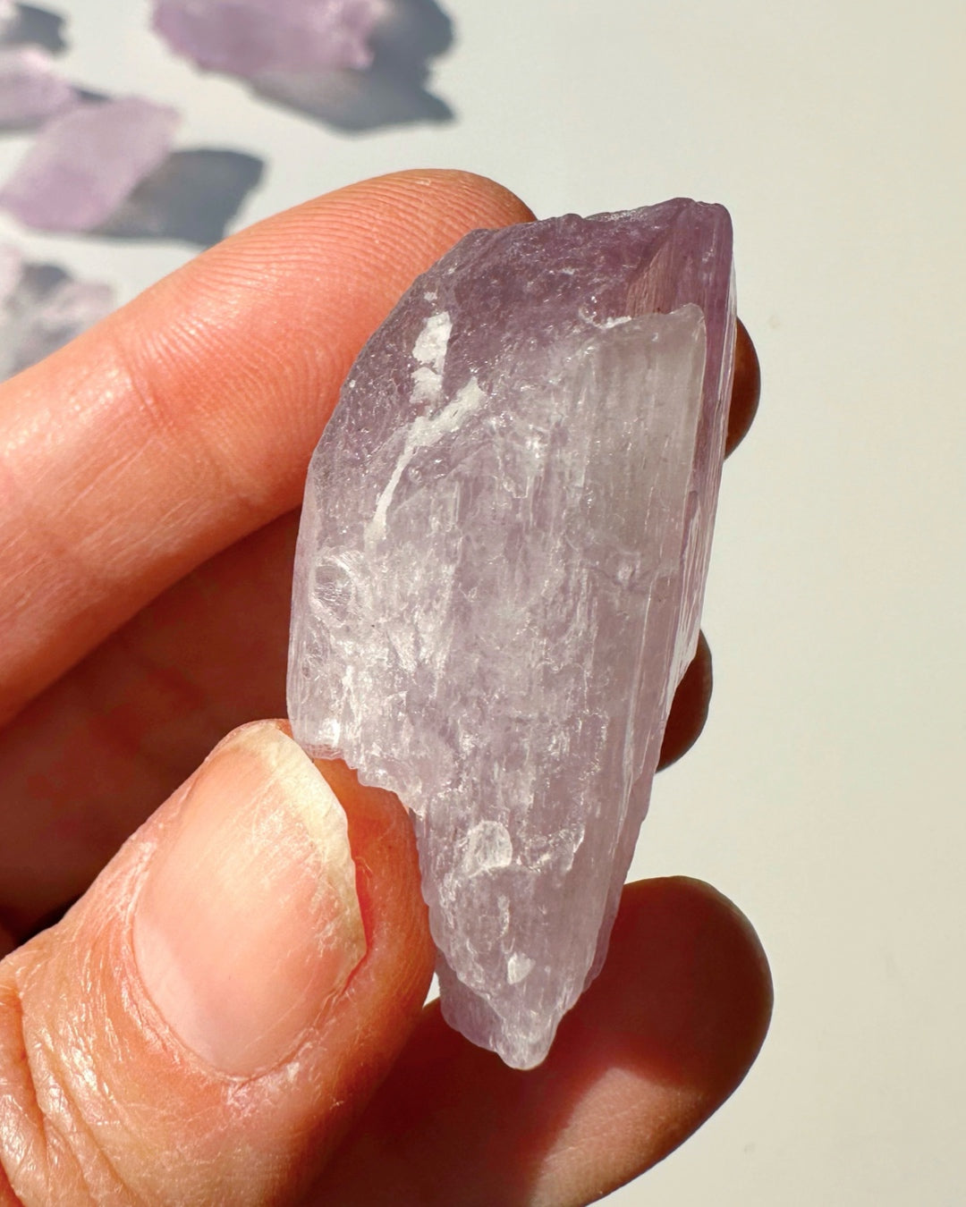 Raw Kunzite - Baltic Mermaid