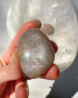 Sunstone & Peach Moonstone Palm Stone - L