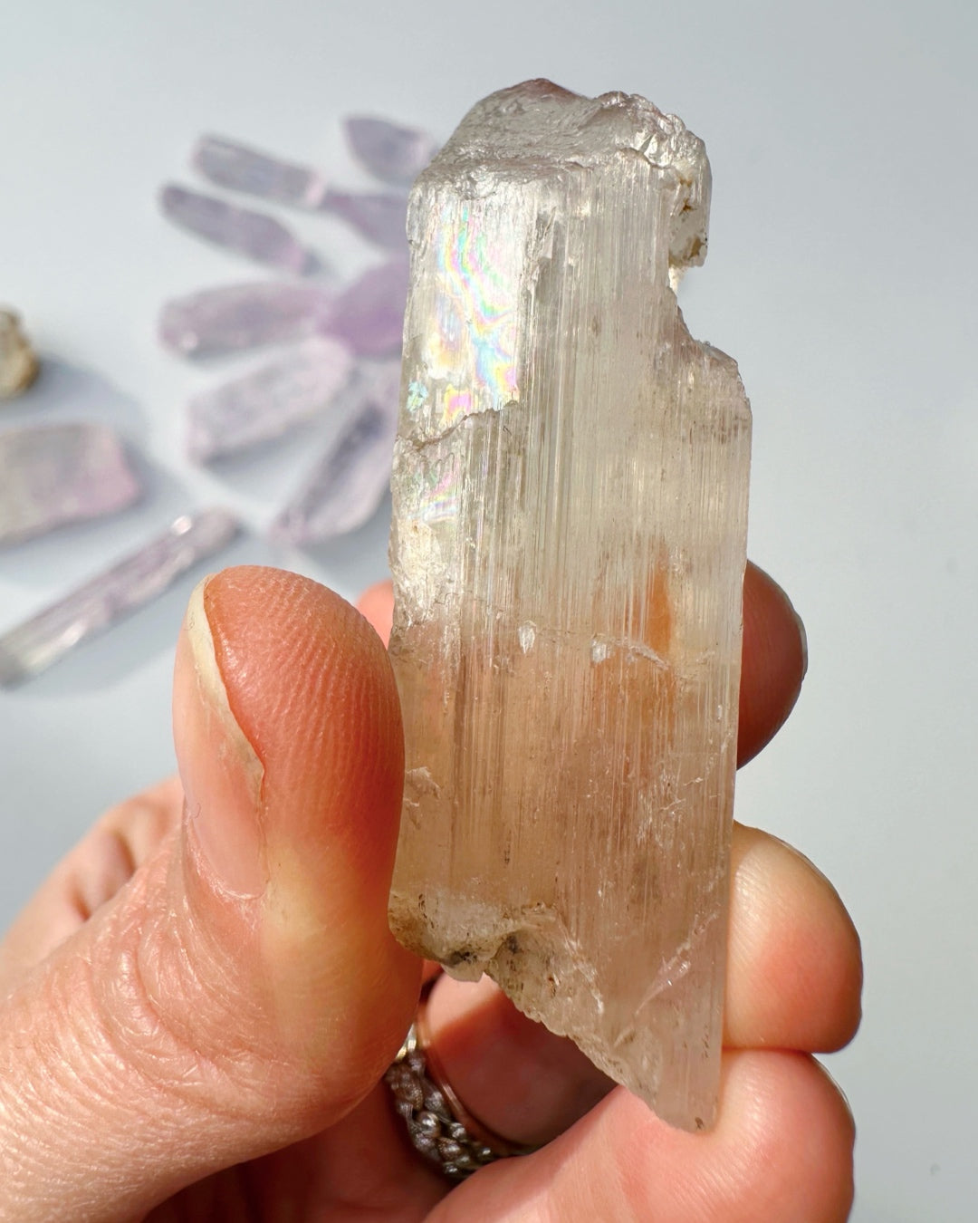 Raw Kunzite - Baltic Mermaid