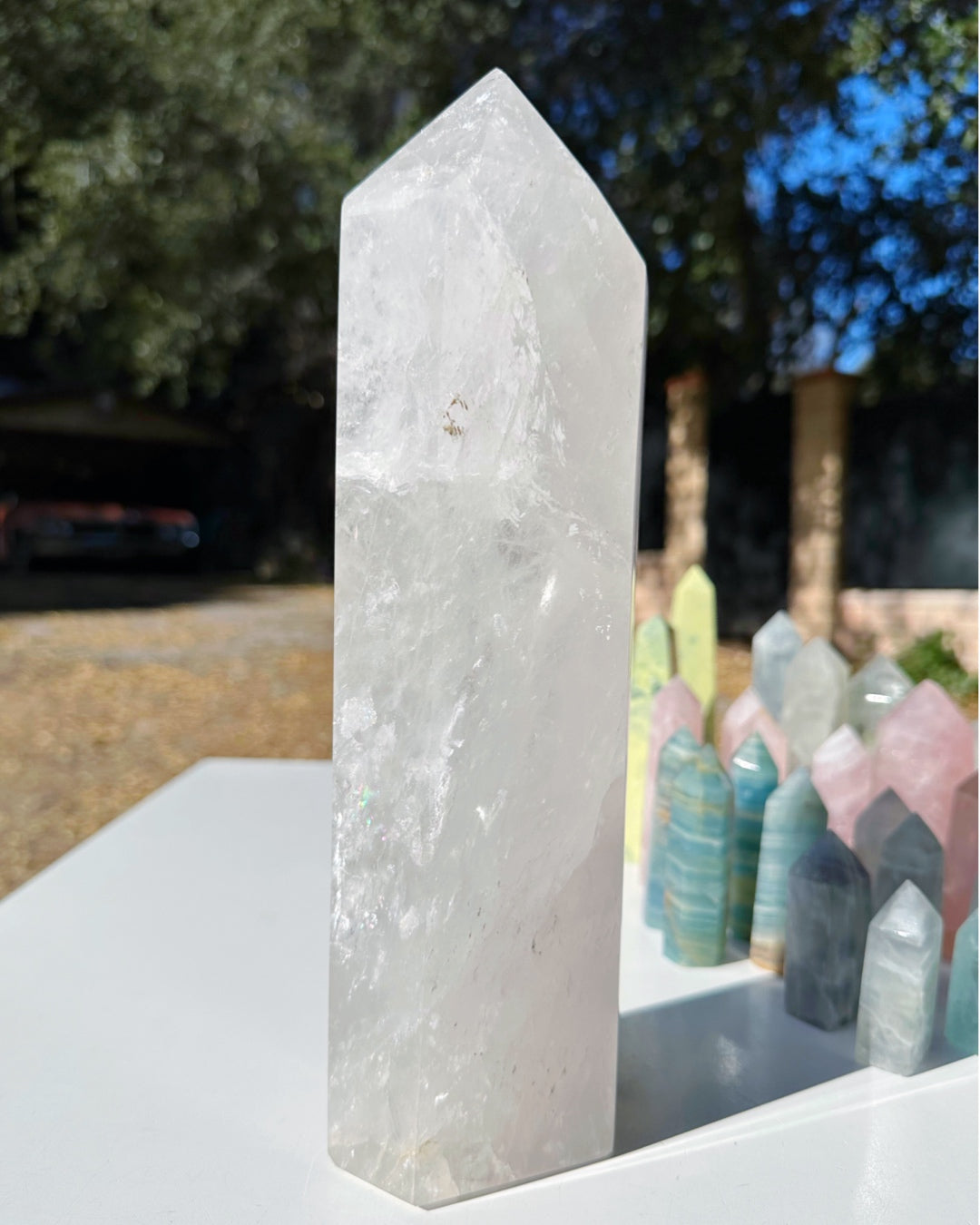 Large Quartz Tower - Baltic Mermaid