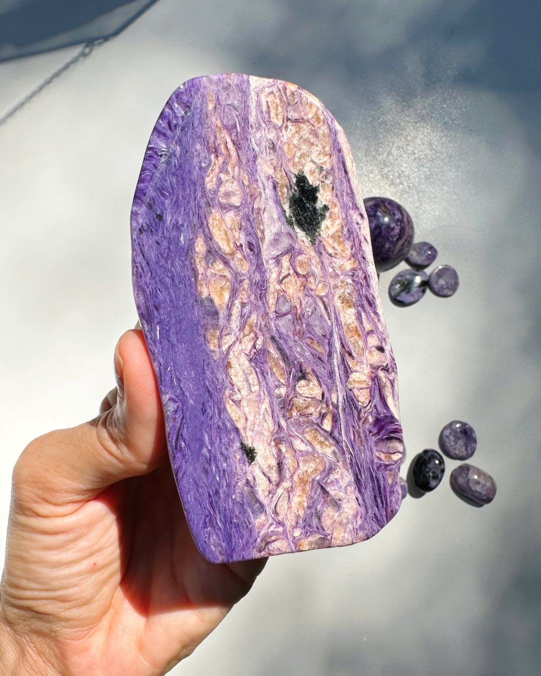 Charoite Slab - Baltic Mermaid