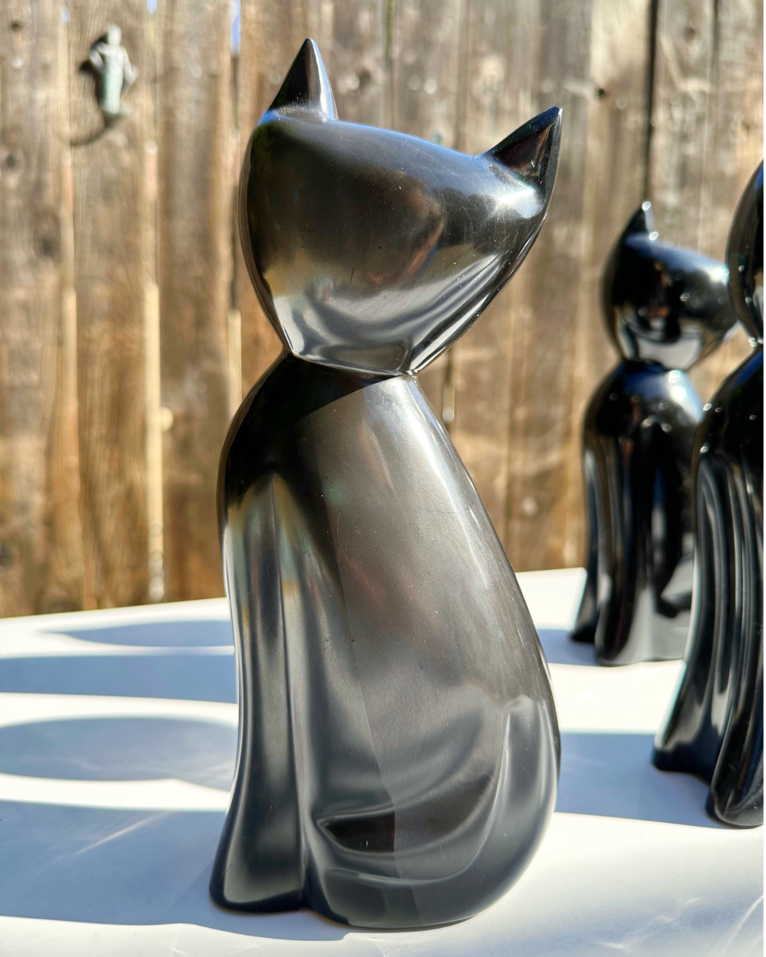 Large Marble Kitty Cat - A - Baltic Mermaid